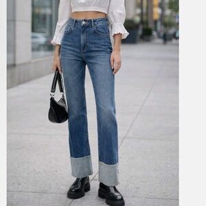 ba&sh Venise Contrast Trim Straight